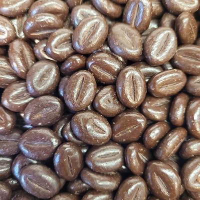 Bonbons en forme de grain de café