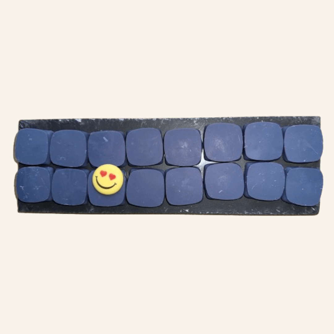 Quernons d'ardoise - Smiley en sucre