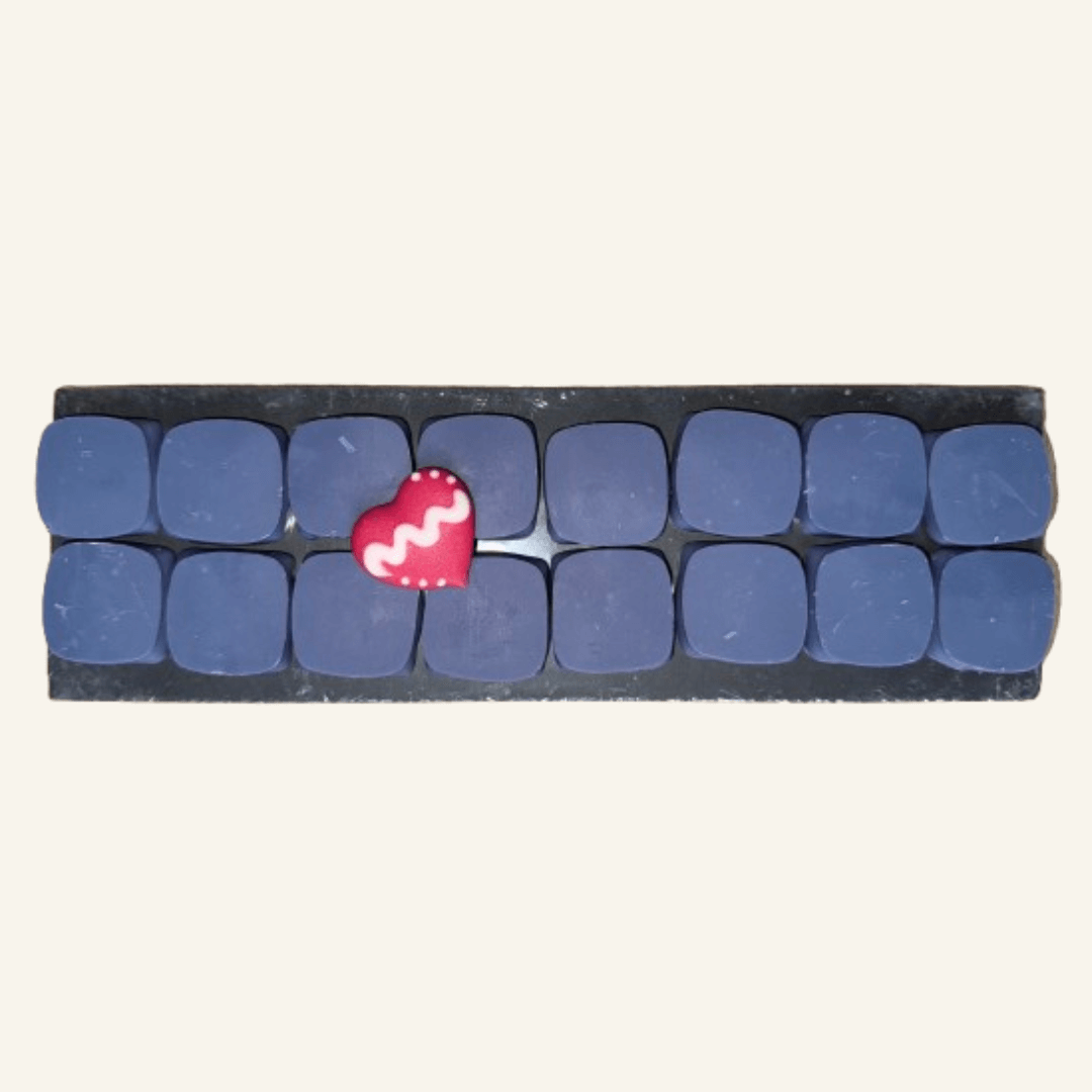 Quernons d'ardoise - coeur en sucre