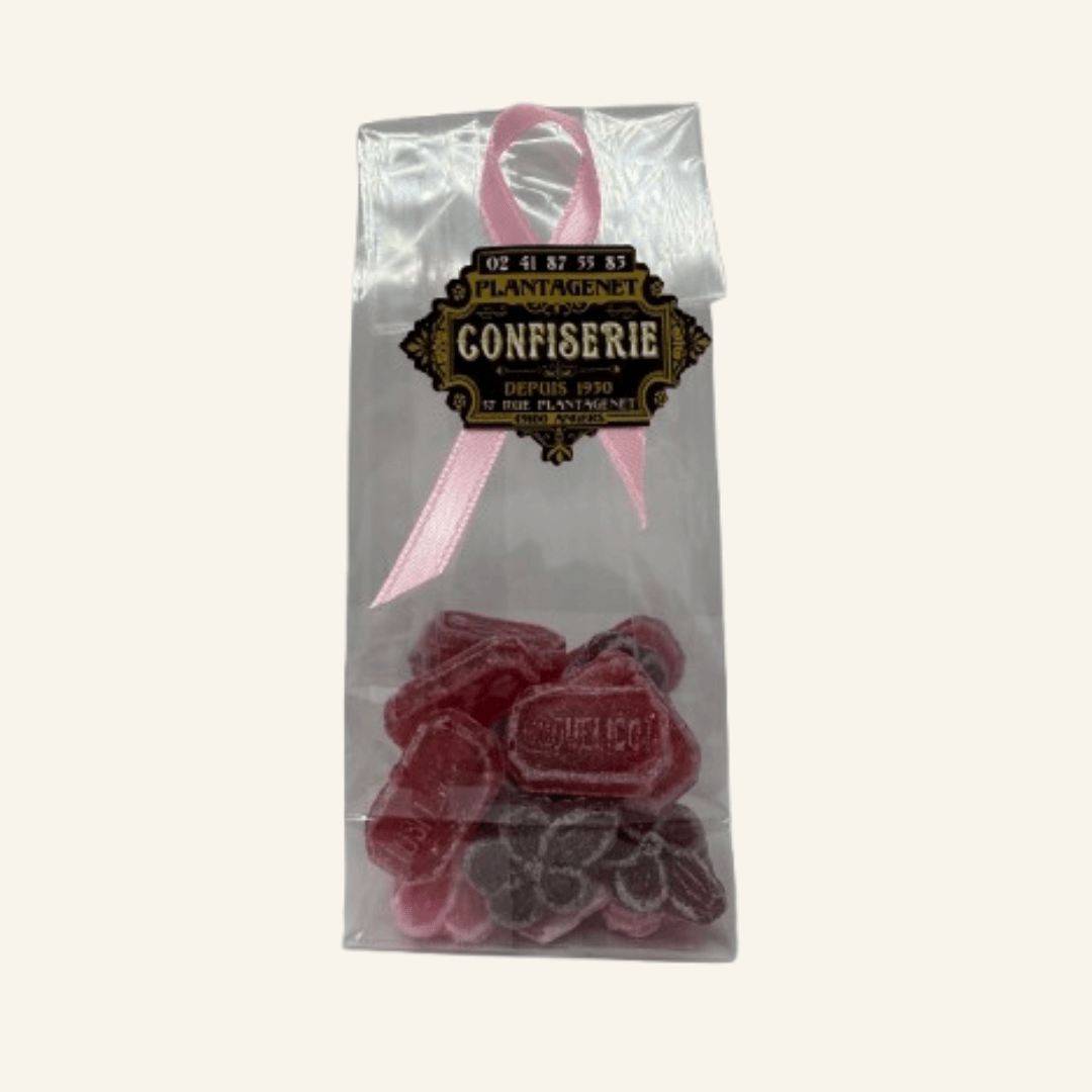 Cadeau de Bienvenue - Bonbons naturels à la Rose, Violette et Coquelicot