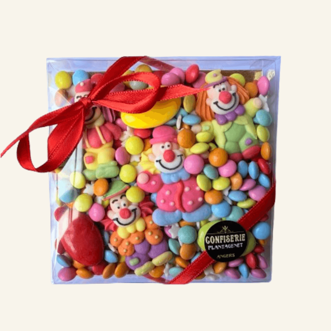 Kit clown décors en sucre