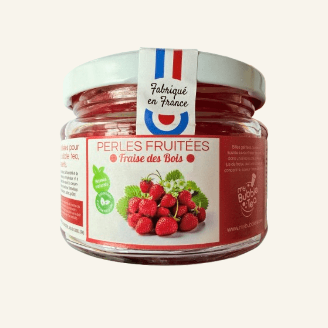 Perles Bubble Tea Fraise